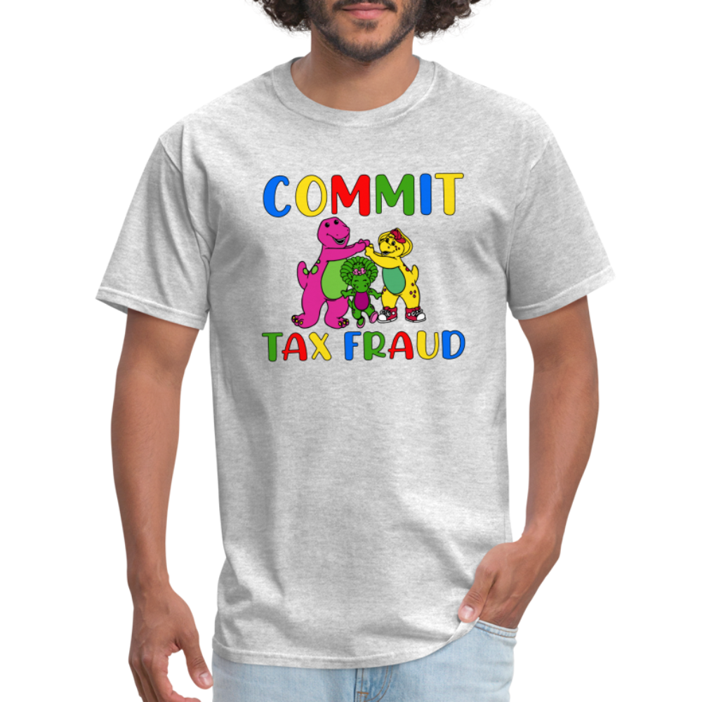 "Commit Tax Fraud" - Unisex Classic T-Shirt - heather gray