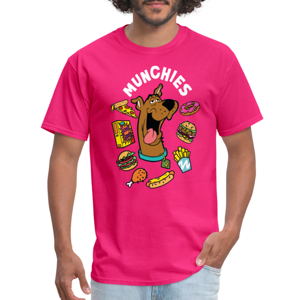 "Munchies" - Unisex Classic T-Shirt - fuchsia