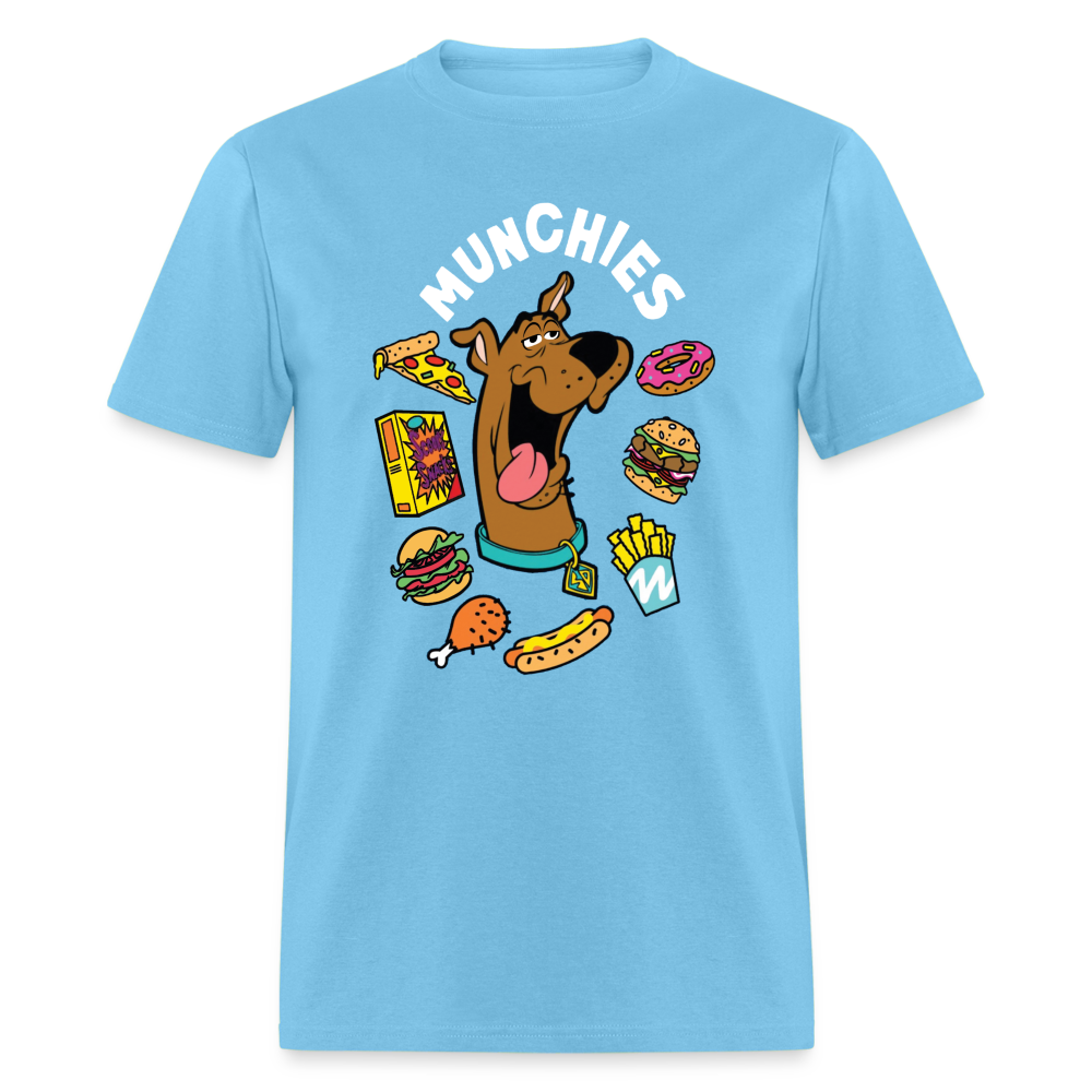 "Munchies" - Unisex Classic T-Shirt - aquatic blue