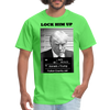 Trump Mugshot "Lock Him Up"- Unisex Classic T-Shirt - kiwi