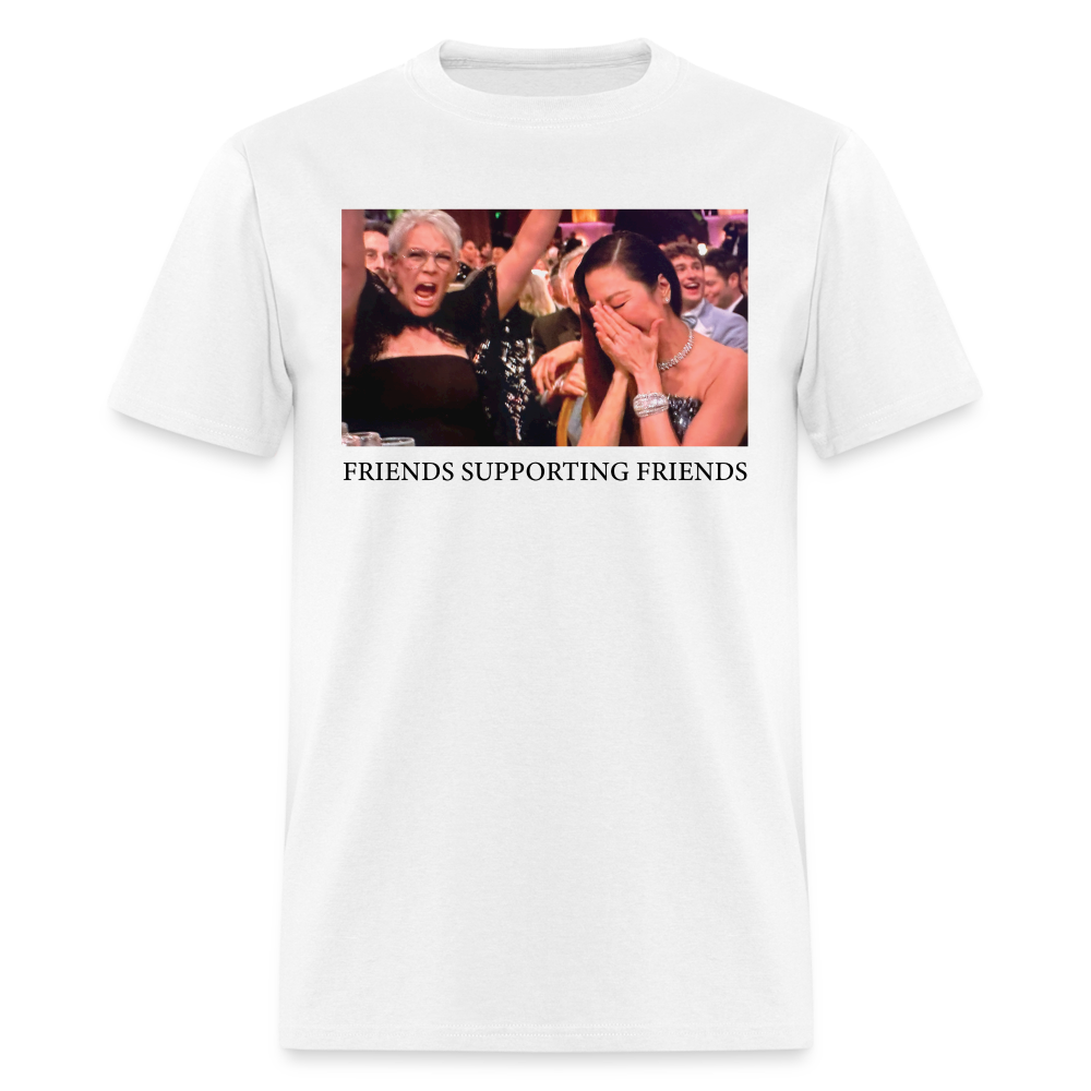Friends Supporting Friends - Unisex Classic T-Shirt - white